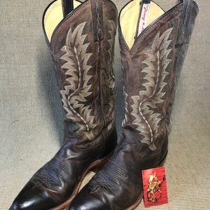 Tony Lama Men's Americana Cowboy Boots - Size 9-1/2